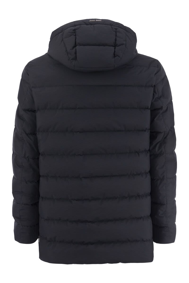 Men's Herno Medium Hooded Down Jacket - FW23