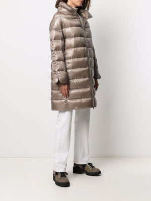 HERNO Elegant Mid-Length Puffer Jacket