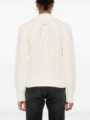 JEAN PAUL GAULTIER Chunky Knit High Neck Jumper for Women