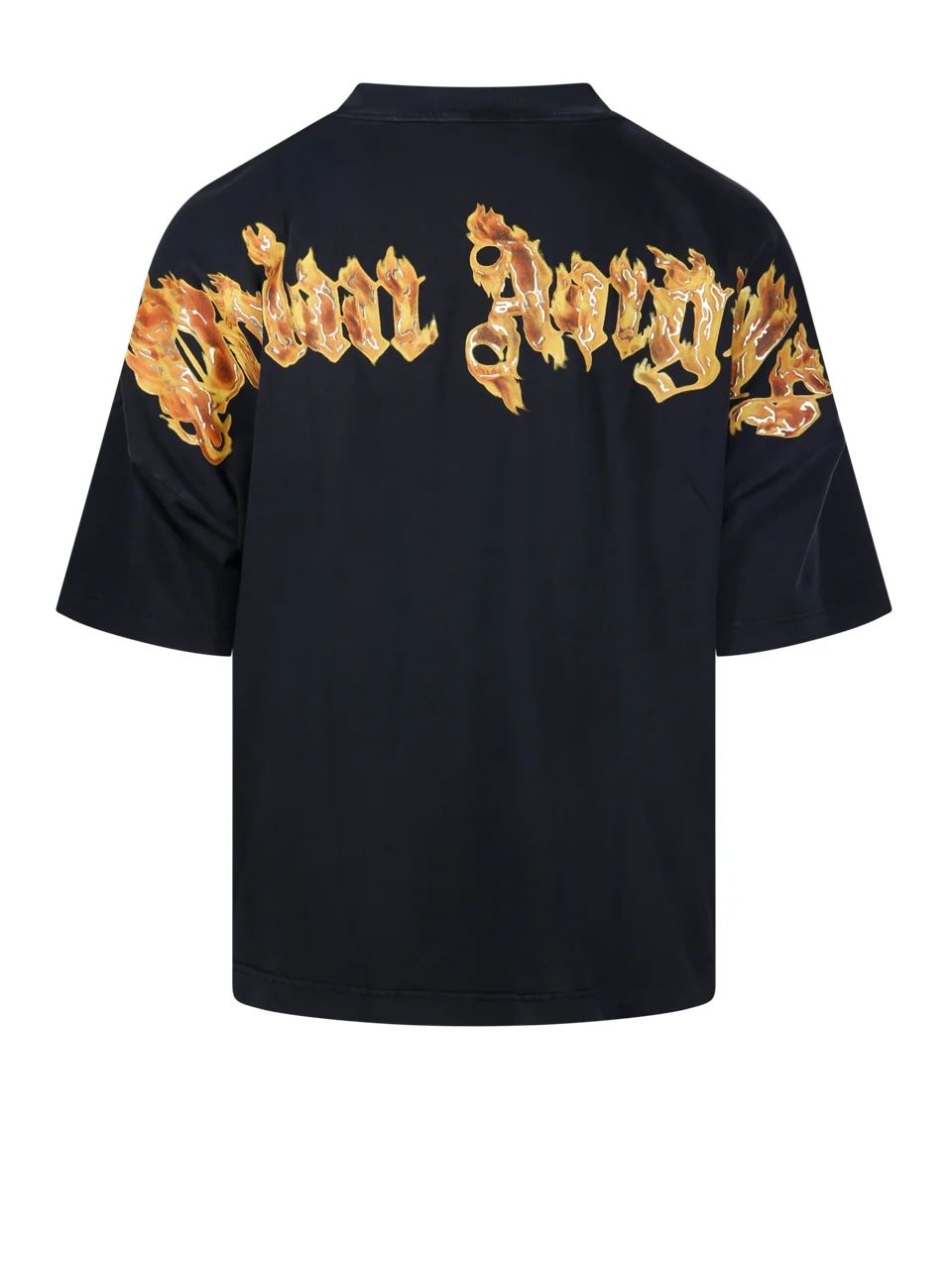 PALM ANGELS Burning Palm Graphic Cotton Tee