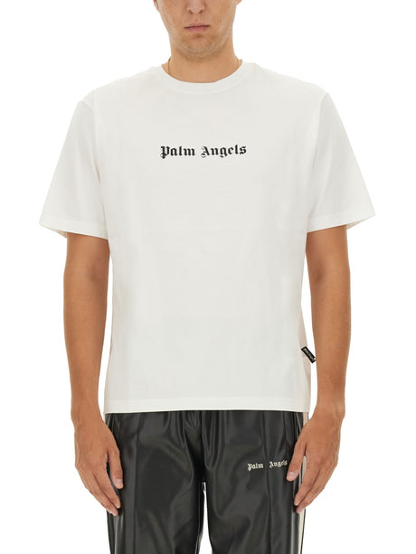 PALM ANGELS Iconic Logo T-Shirt - Size L