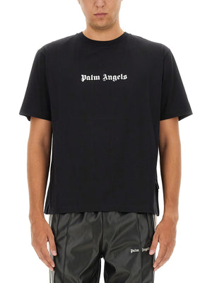 PALM ANGELS Iconic Logo T-Shirt - Size L