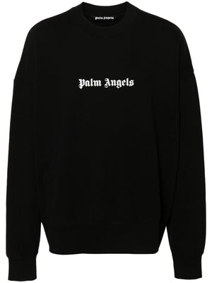 PALM ANGELS Classic Logo Crewneck Sweatshirt