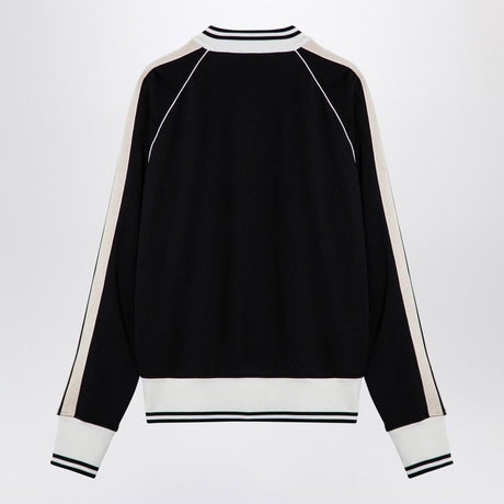 PALM ANGELS Urban Contrast Zip-Up Sweatshirt