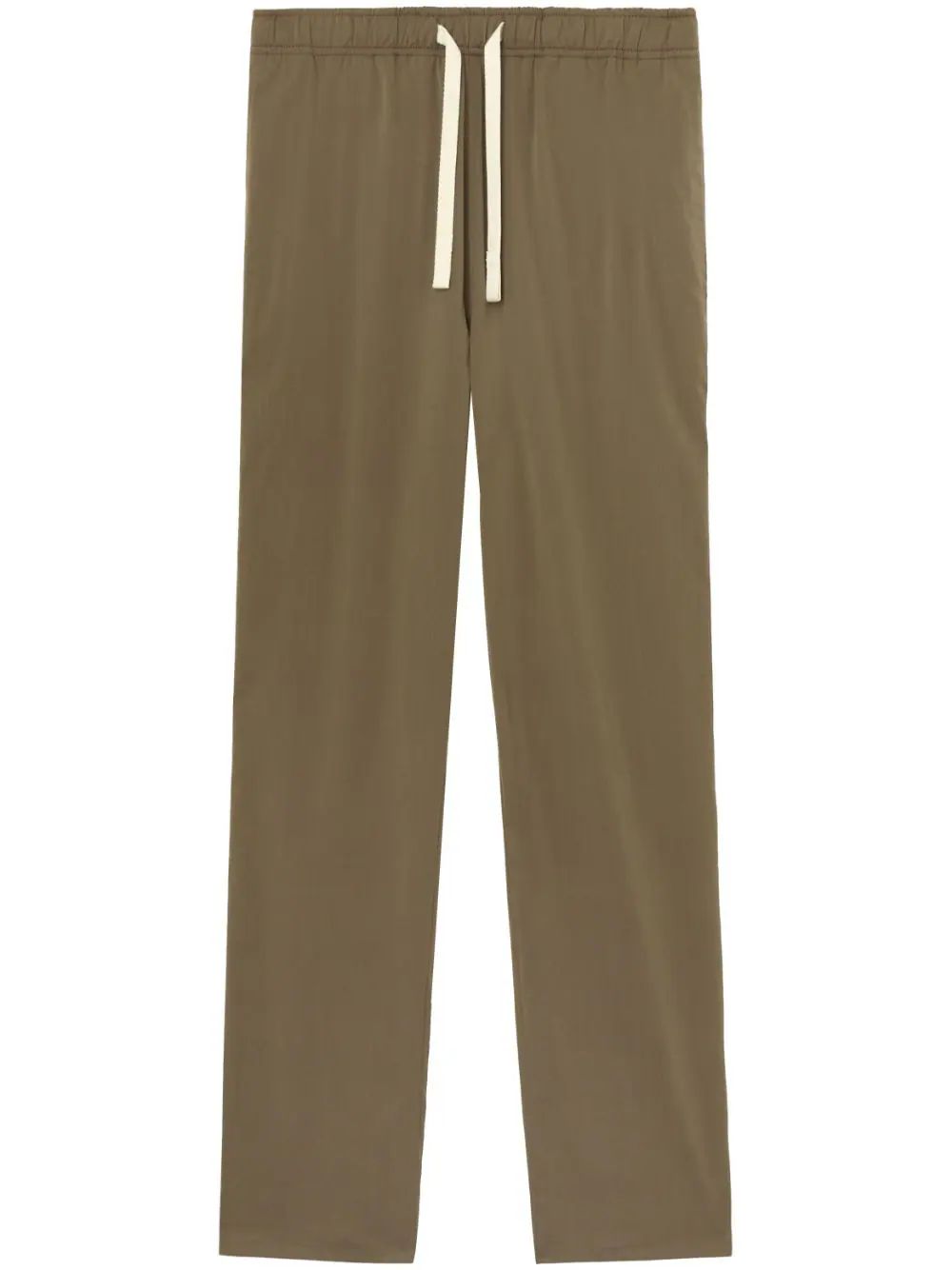 PALM ANGELS Green Wool Blend Trousers for Men - FW23 Collection