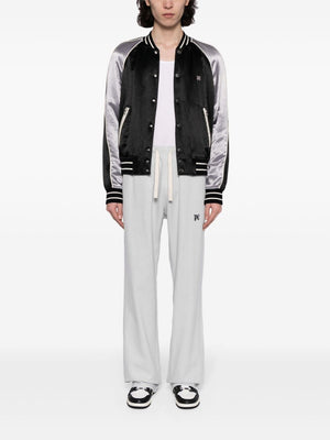 PALM ANGELS Monogram Embroidered Track Pants for Men | SS24 Season