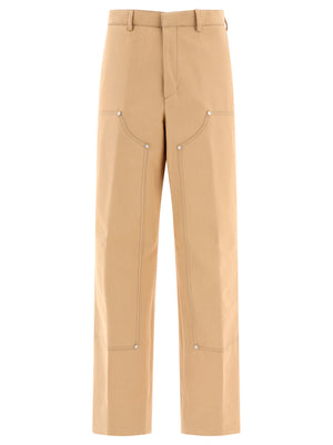 PALM ANGELS Monogram Workwear Trousers for Men - SS24