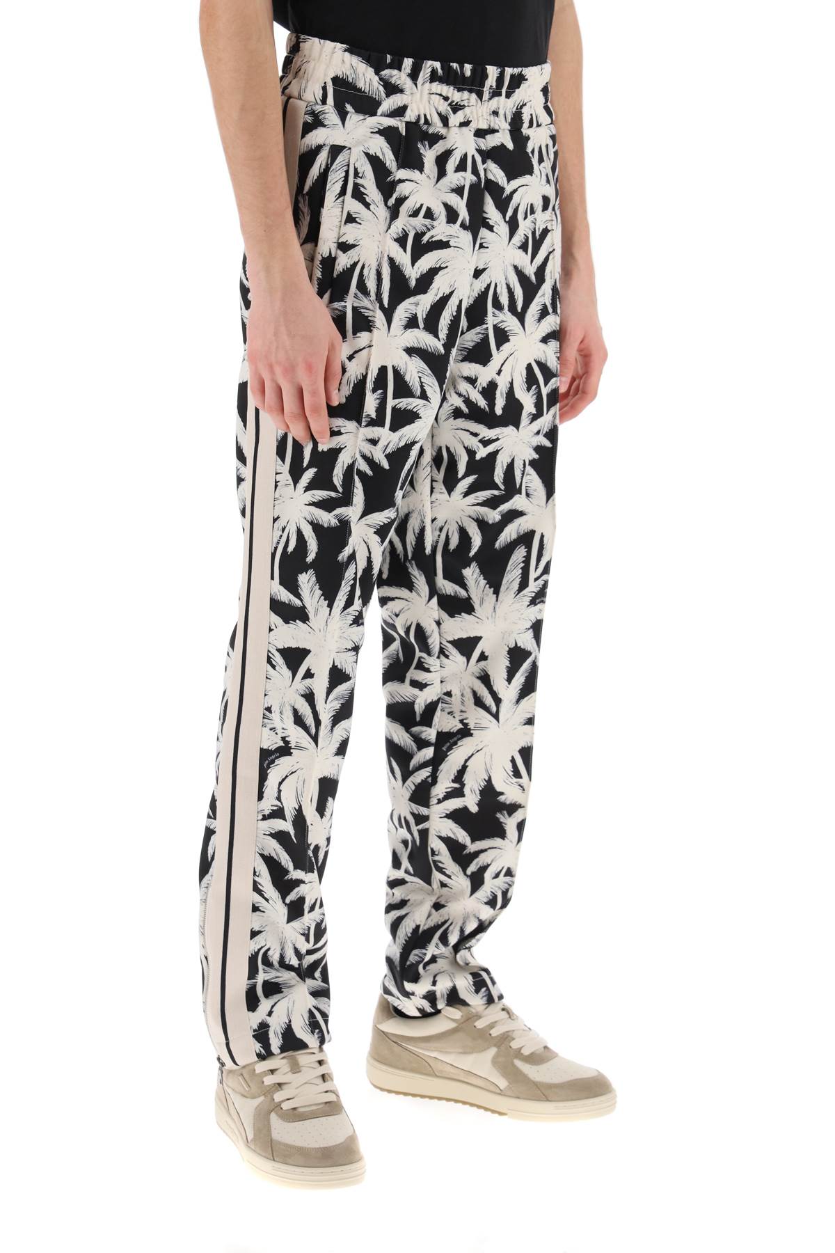 PALM ANGELS Vibrant Palm Print Joggers - Size L