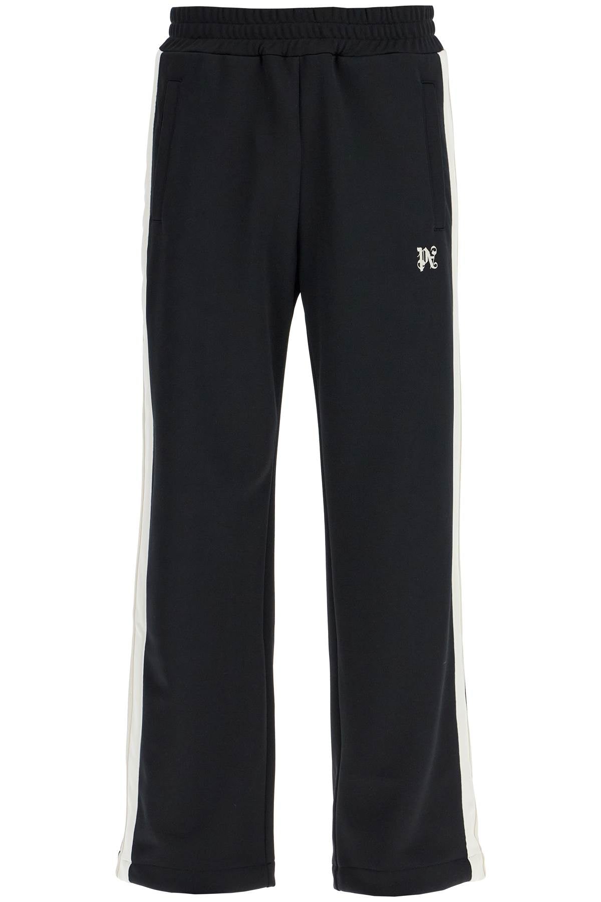 PALM ANGELS Contrast-Striped Glossy Joggers