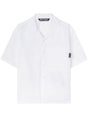 PALM ANGELS Curved Logo Classic Shirt - SS25 Collection