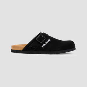 PALM ANGELS Urban Suede Slide Sandals