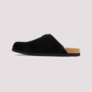 PALM ANGELS Urban Suede Slide Sandals