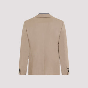 COMME DES GARÇONS HOMME PLUS Elegant Brown Wool Jacket for Men