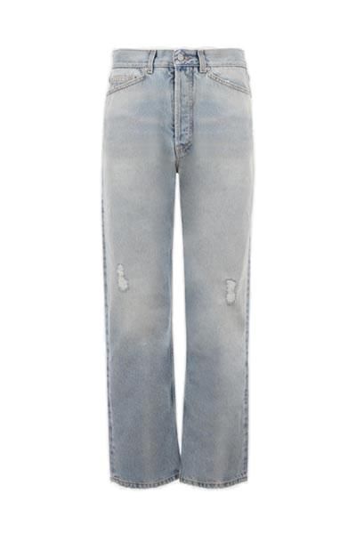 PALM ANGELS Distressed Straight-Leg Jeans for Men