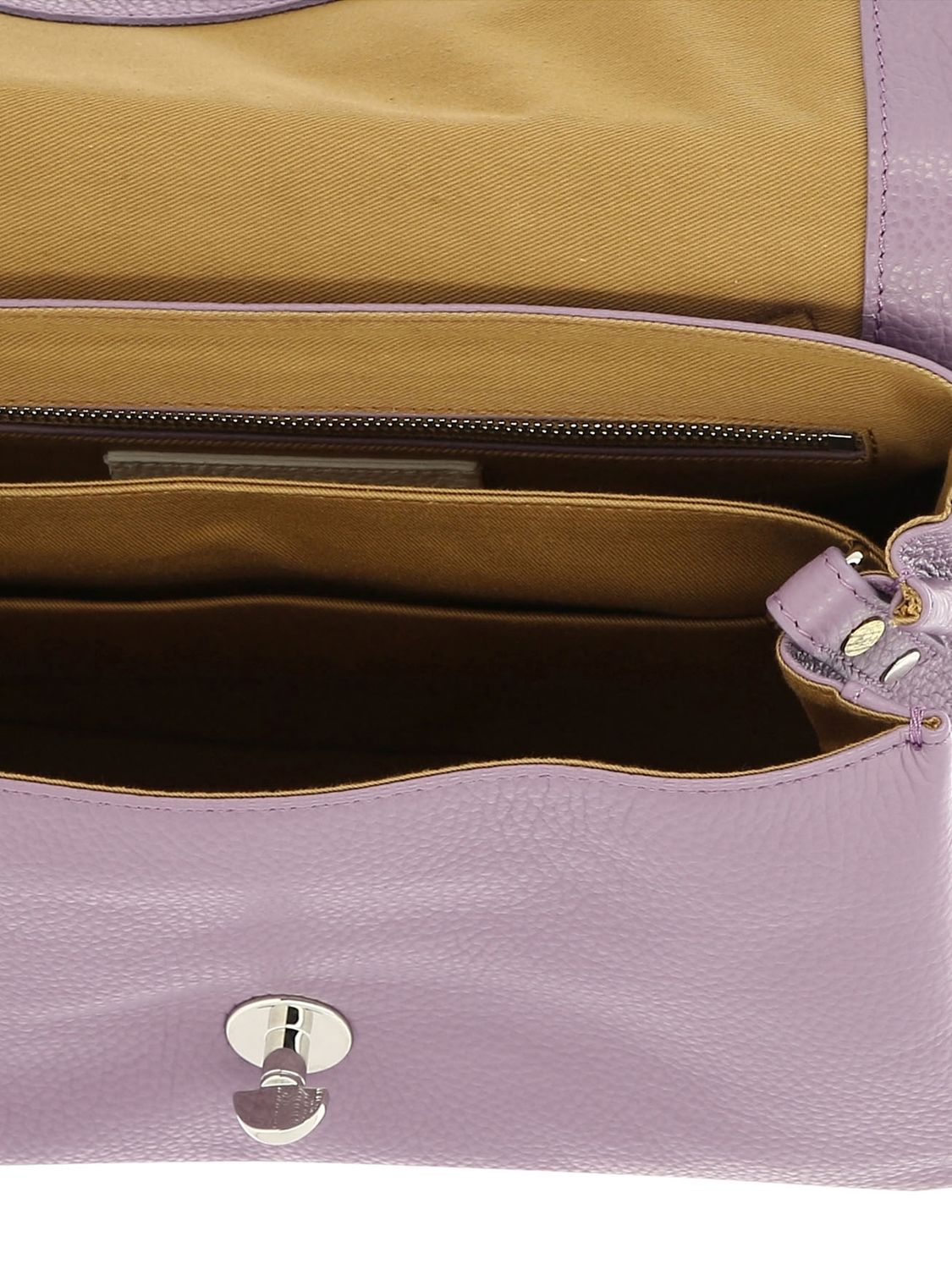 ZANELLATO Stylish Purple Leather Handbag for Women