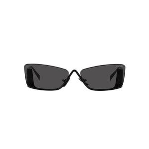 PRADA Chic Oversized Metal Sunglasses