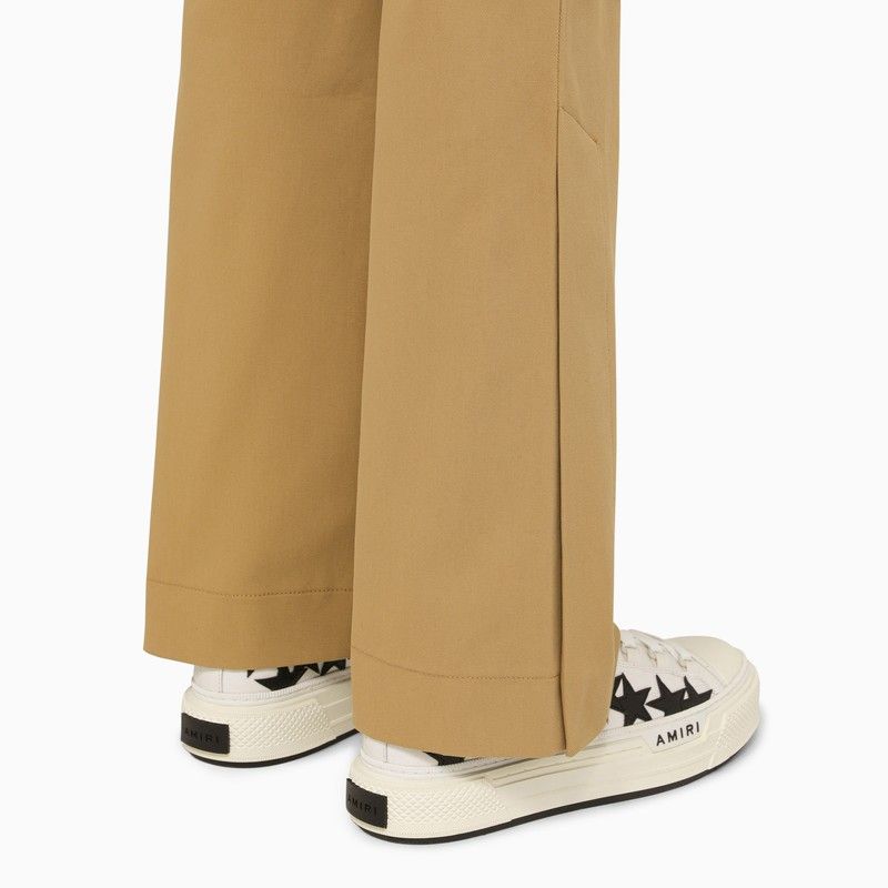 AMIRI Men's Brown Cotton Trousers for SS24