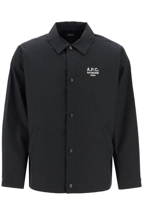 A.P.C. Urban Boxy Cotton Blend Overshirt