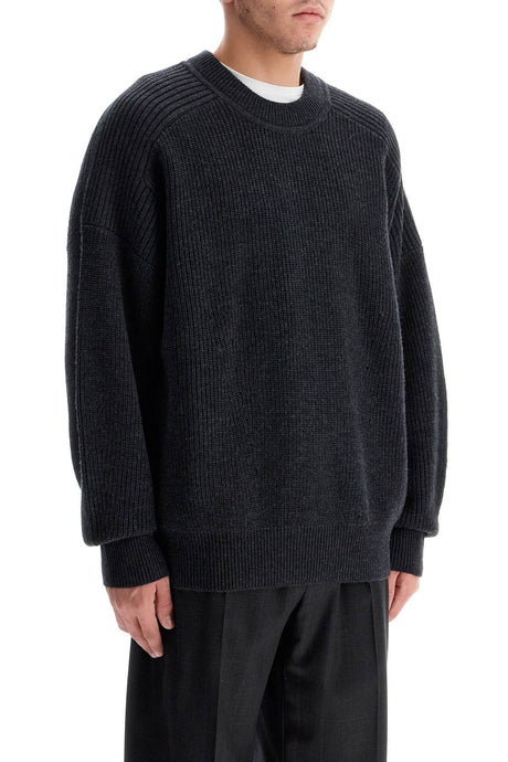 ISABEL MARANT Oversized Merino Wool Crew Neck Pullover - Size L