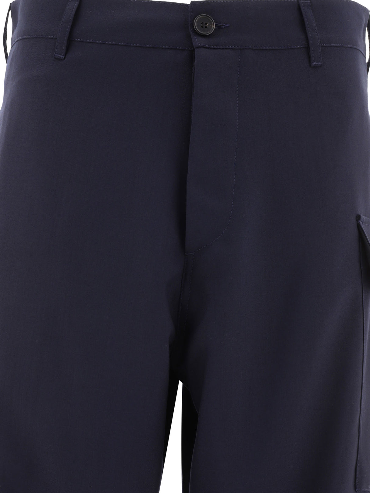 MARNI Men's 24FW Blue Shorts - Classic and Comfortable