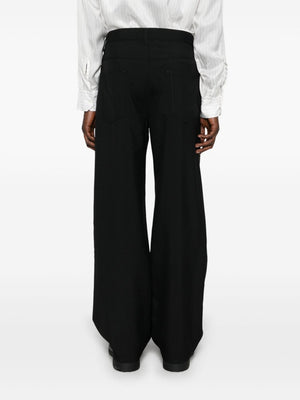 MARNI Colorblock Wool Trousers for Men