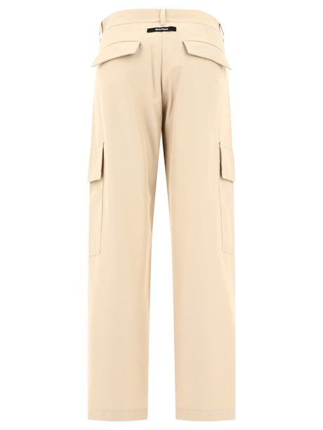 PALM ANGELS Beige 24SS Straight Pants for Women