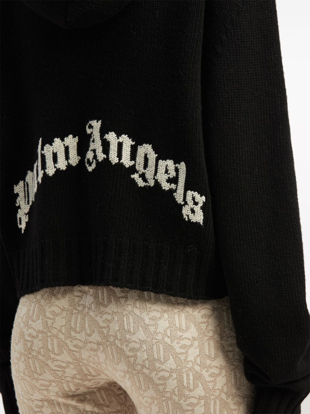 PALM ANGELS Cool and Chic 24SS Black Women's Sweater