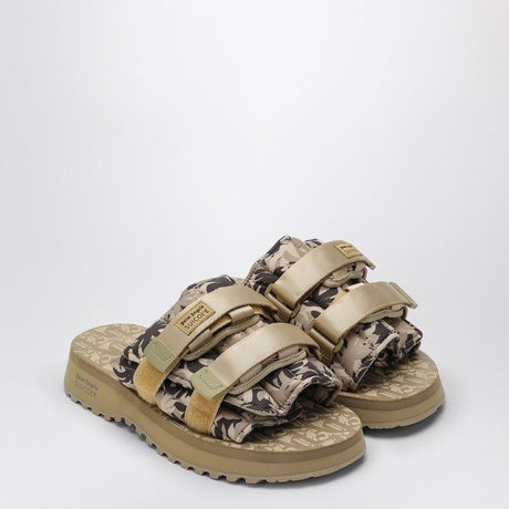 PALM ANGELS Chic Adjustable Sandal with Logoed Platform Sole