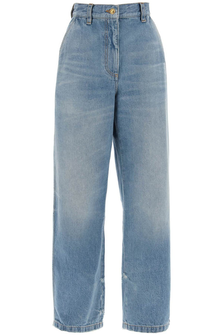 PALM ANGELS Wide-Leg Denim Jeans for Women