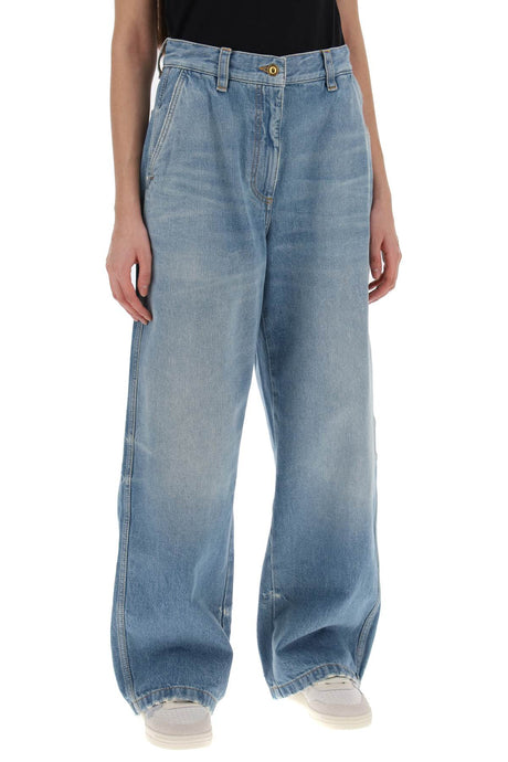 PALM ANGELS Wide-Leg Denim Jeans for Women