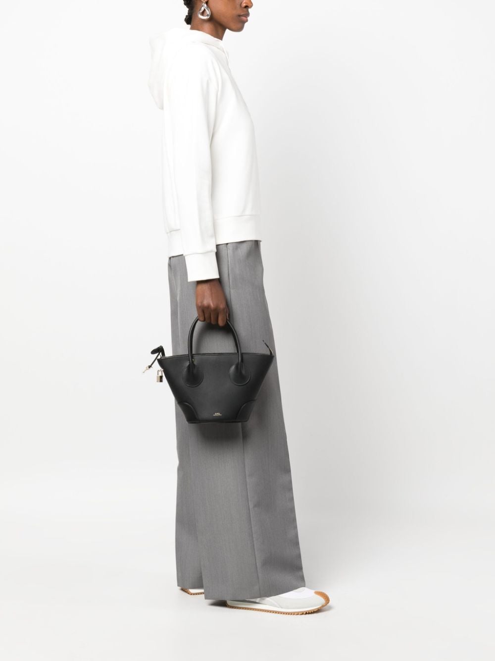 A.P.C. Minimalist Leather Tote Handbag for Women