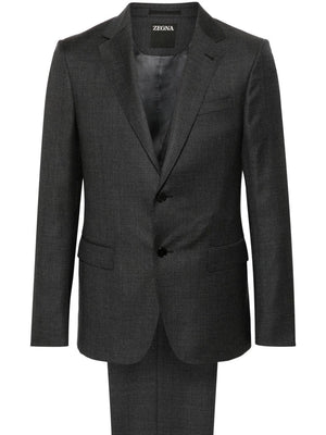 ZEGNA Men's Pure Wool Suit for FW24