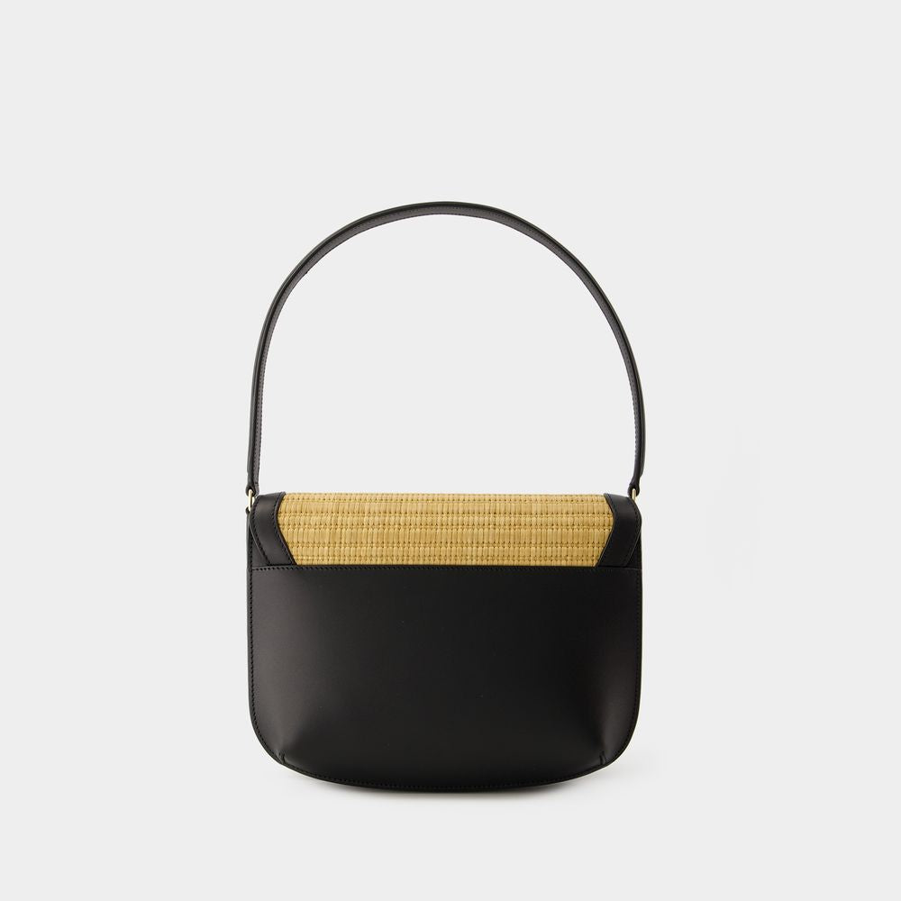 A.P.C. Stylish Black Shoulder Handbag for Women in SS24