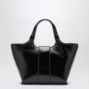 ROGER VIVIER Mini Viv' Chock Patent Leather Tote