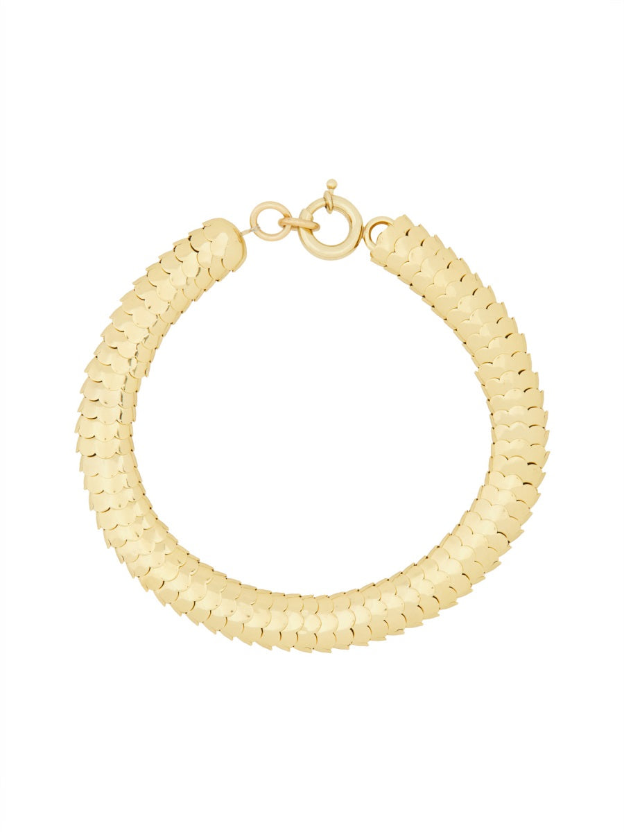 ISABEL MARANT Elegant Brass & Resin Necklace