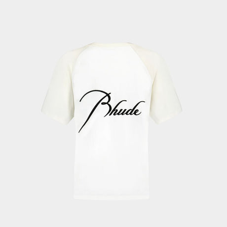 RHUDE Unisex Raglan Sleeve Tee