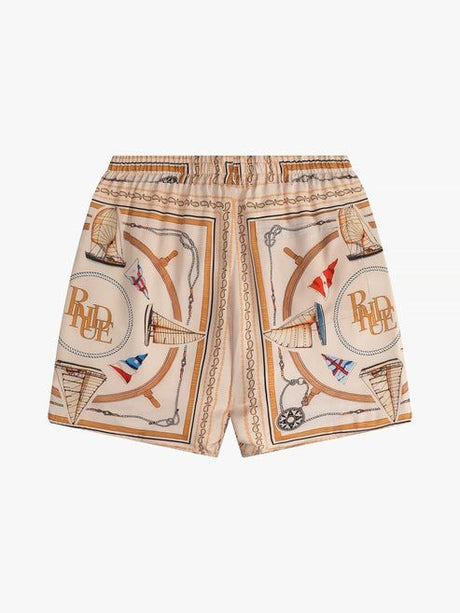 RHUDE Colorful Silk Shorts for Men - SS24 Collection