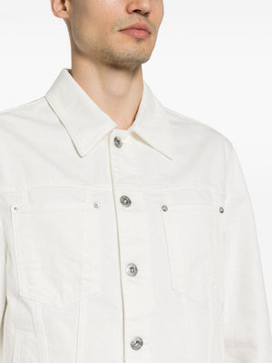 LANVIN Men's White Regular Jacket for SS24