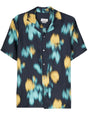 LANVIN Luxurious Printed Bowling Shirt for Men - SS24 Collection