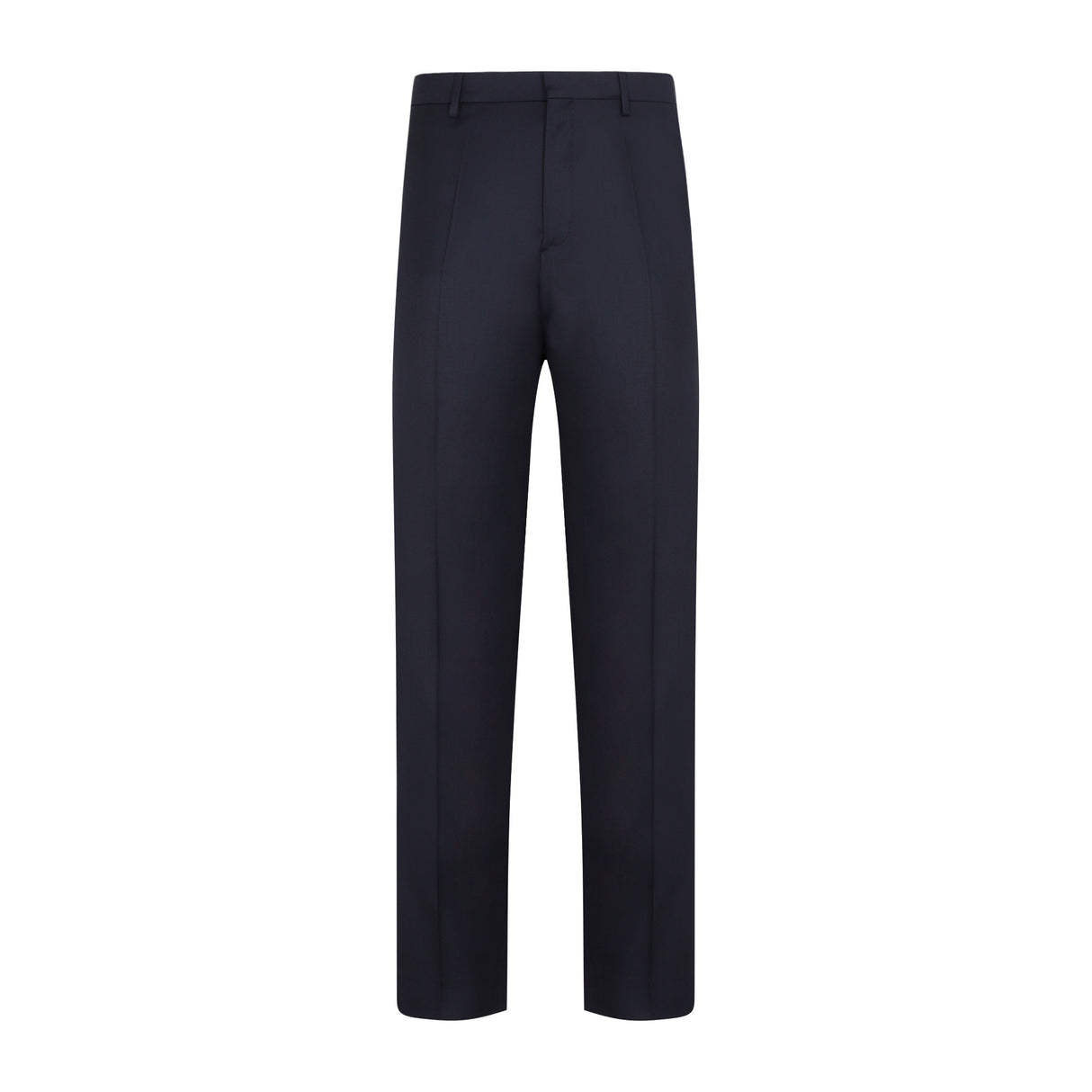 LANVIN Classic Blue Wool Pants for Men | SS23 Collection