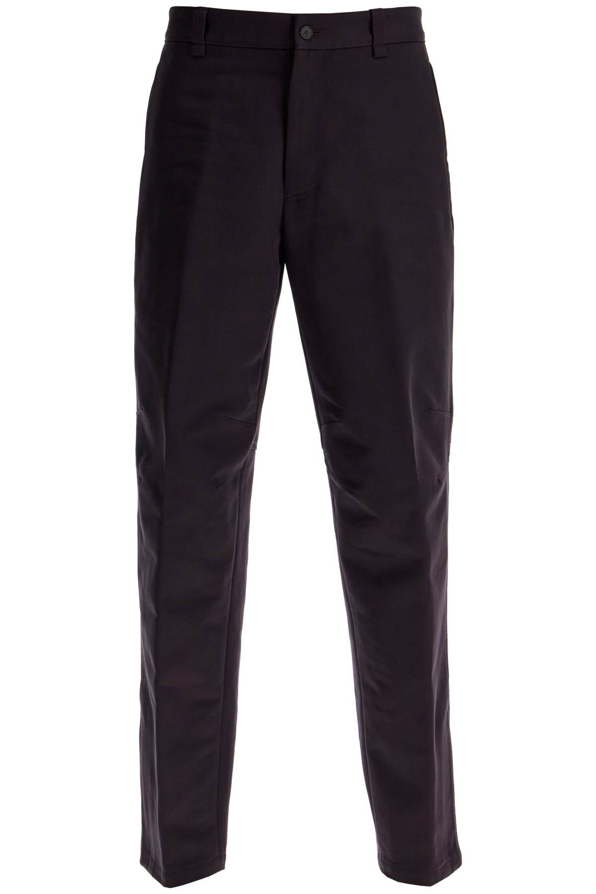 LANVIN Contemporary Biker Gabardine Trousers