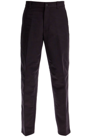 LANVIN Contemporary Biker Gabardine Trousers