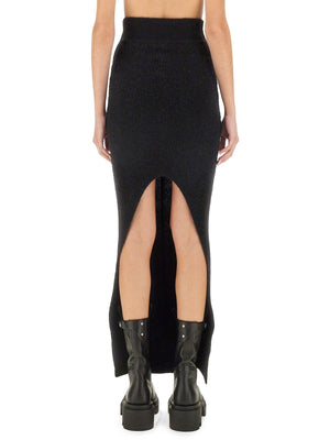 RICK OWENS Chic Knit Skirt - Size S