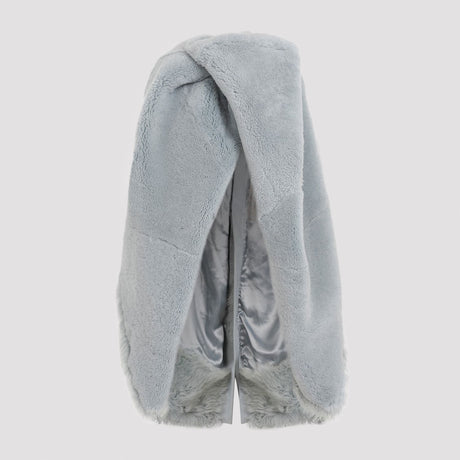 RICK OWENS Short Shearling Cape