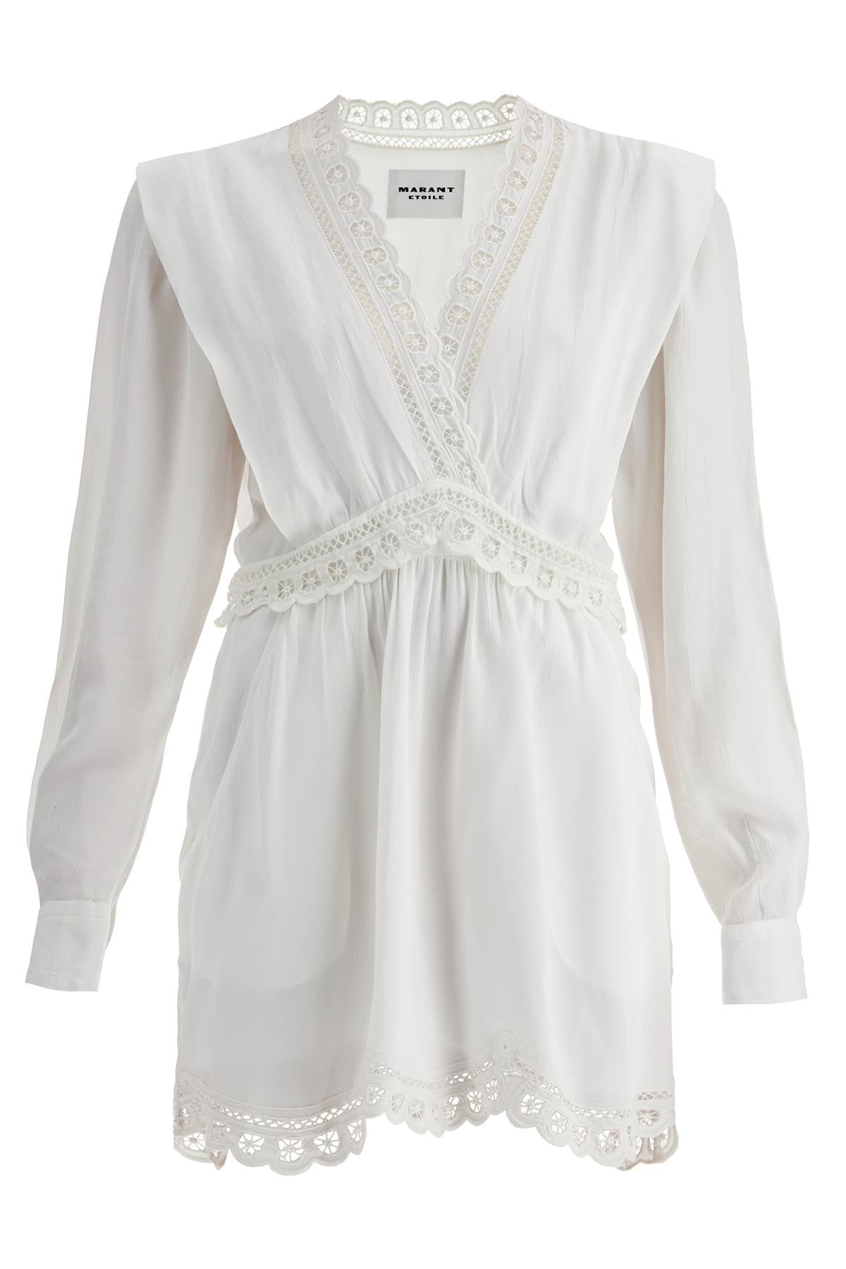 ISABEL MARANT ETOILE Chic Women's Mini Dress with Lace Details - Size [INSERT SIZE HERE]