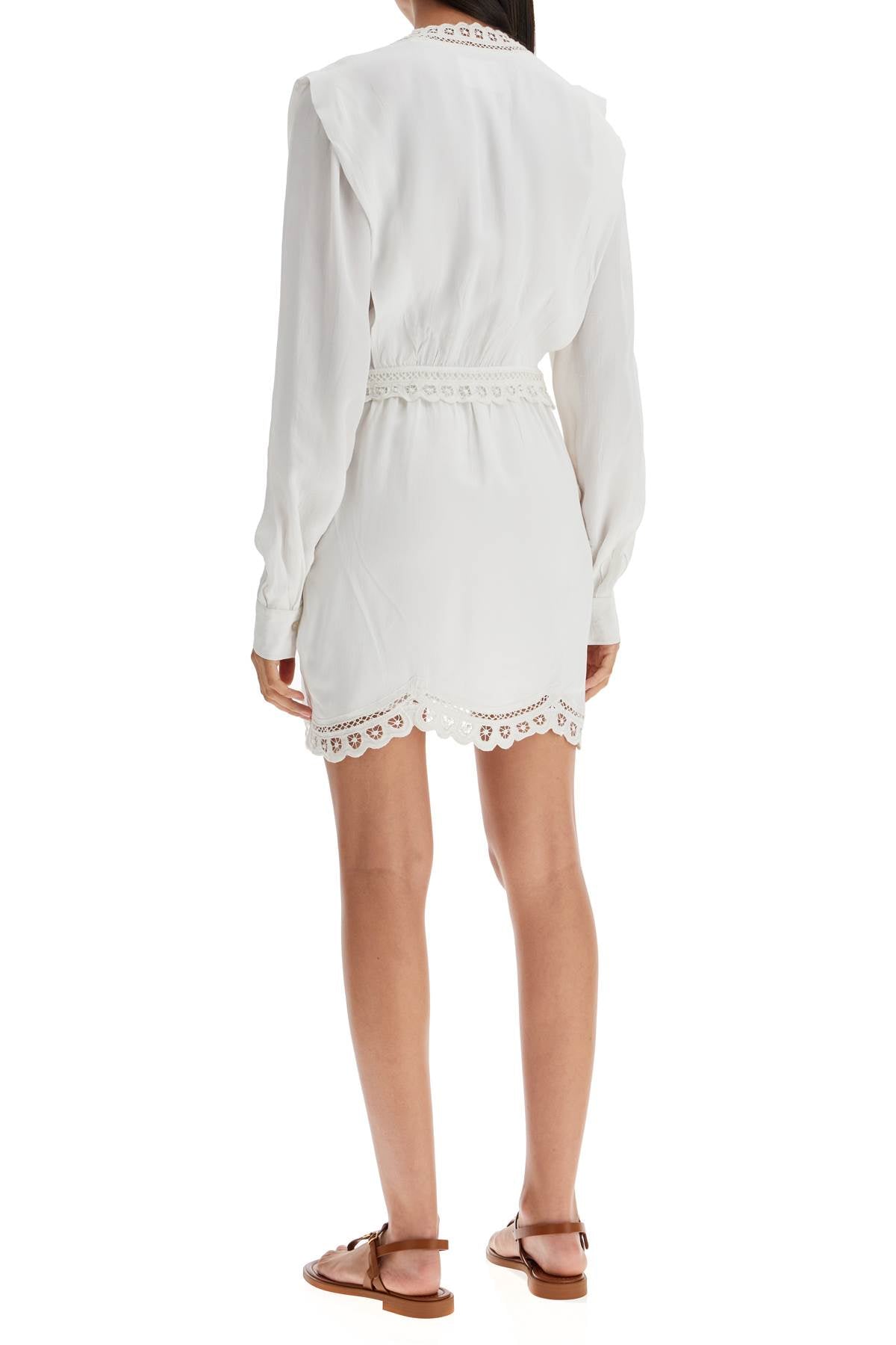 ISABEL MARANT ETOILE Chic Women's Mini Dress with Lace Details - Size [INSERT SIZE HERE]