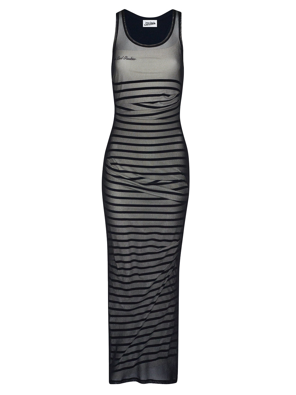 JEAN PAUL GAULTIER Classic Striped Long Dress