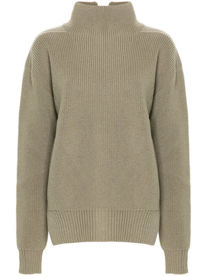 RICK OWENS Luxurious Chunky Wool Turtleneck Sweater