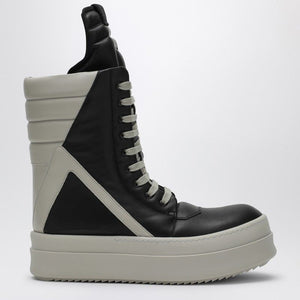 RICK OWENS High-Top Leather Sneaker