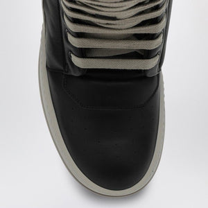 RICK OWENS High-Top Leather Sneaker